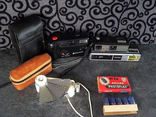 Vintage camera accessories - camera,
