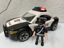 PLAYMOBIL CITY SET 5614 POLICE CAR WITH FLASHING LIGHTS