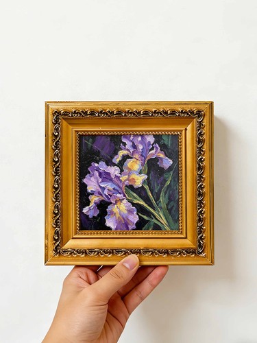Lavender iris flowers bouquet - iris,