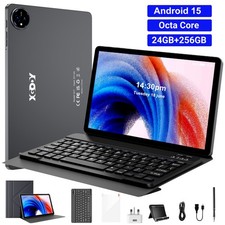 2025 Newest Android16 Tablet 256GB ROM (1TB TF) 14 inch WiFi 8000mah Dual Camera