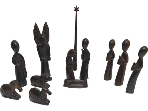 Beautiful wooden nativity set - beautiful,