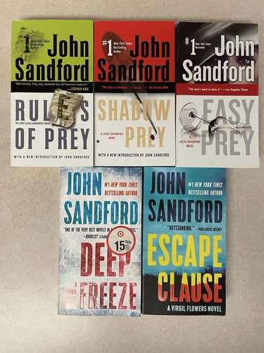 Lot john sandford books - lot, of