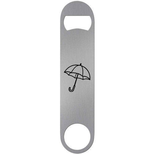 Simple open umbrella - 'simple, bar