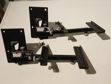 Vintage AVF Heavy Duty Tilt and Swivel Wall Mounted Speaker Brackets  (x2)