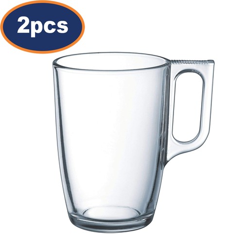 Glass coffee tea cup mug - cup, clear