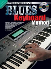 Learn to Play Keyboard - Progressive Blues Keyboard Method Piano Book' CD K7~