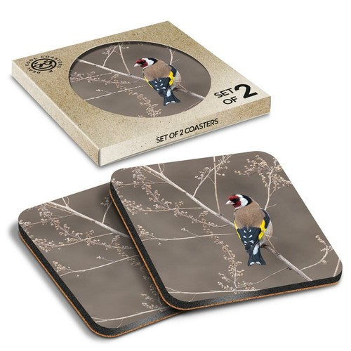 Boxed square coasters - 2, x