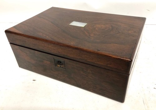 Antique rosewood mother of - rosewood,