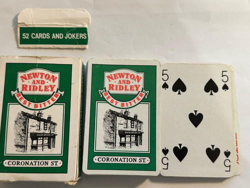 Complete set playing cards - complete,