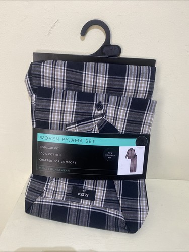 Woven men pyjama - set, 100%