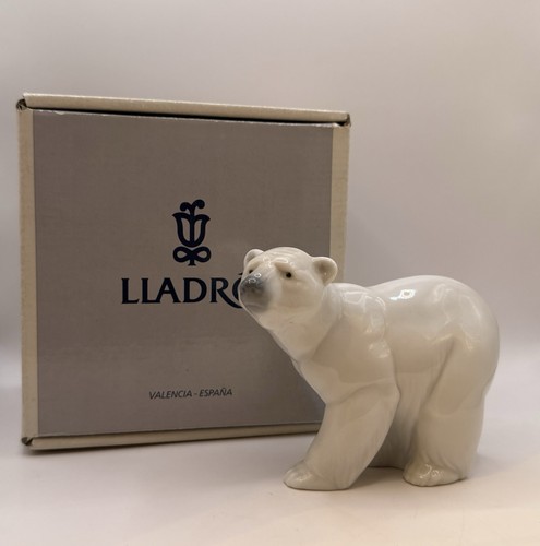 Lladro polar bear with - lladro,