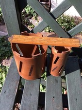 diamond tipped core bits approx 4 .1/2 and 2 .  1/2” marksman never used