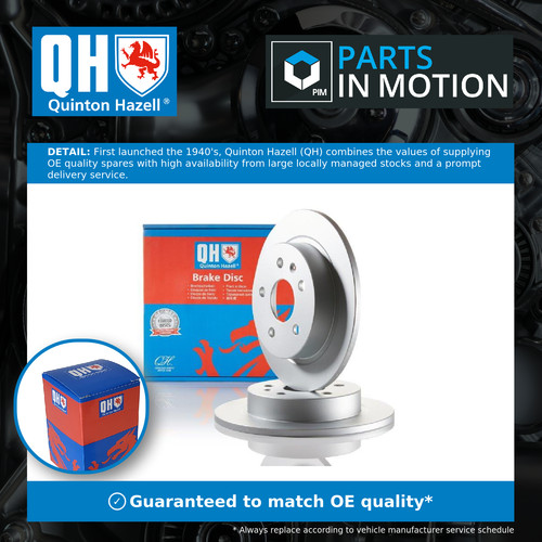 Brake discs pair - pair, solid