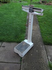 Vintage Doctors Medical Scales By Fereday & Sons Collectable - Studio/Film Prop.