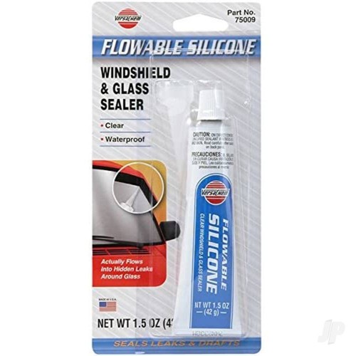 Flowable silicone glass - flowable, sealer