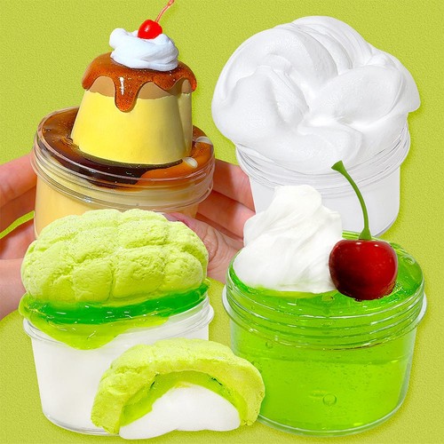 Dessert slime mochi - dessert,