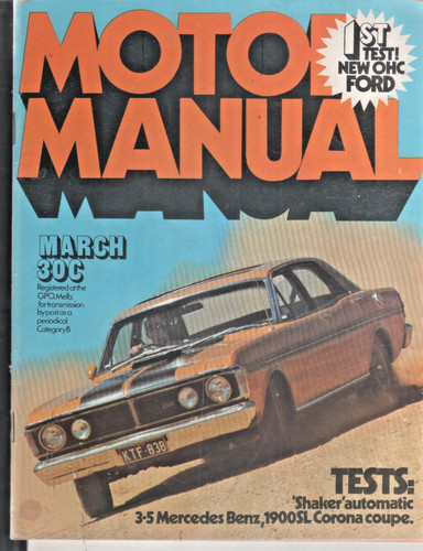Motor manual 1971 - motor,