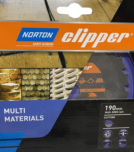 Norton clipper tct saw - x,