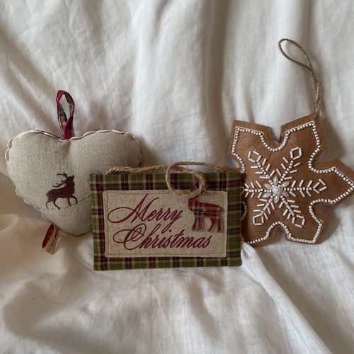 Trio fabric christmas - of,