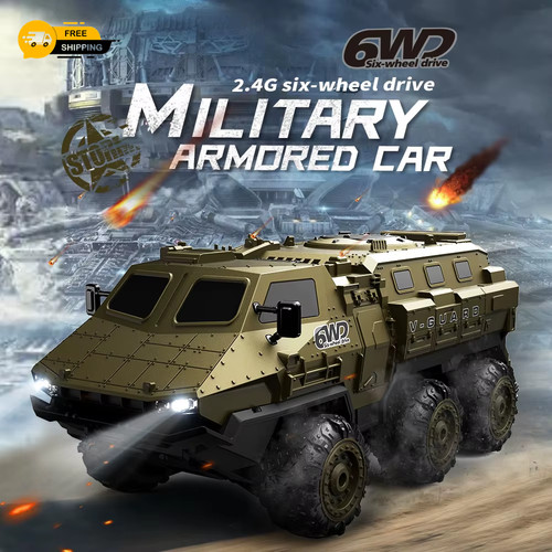 New 6wd armored - armored, rc