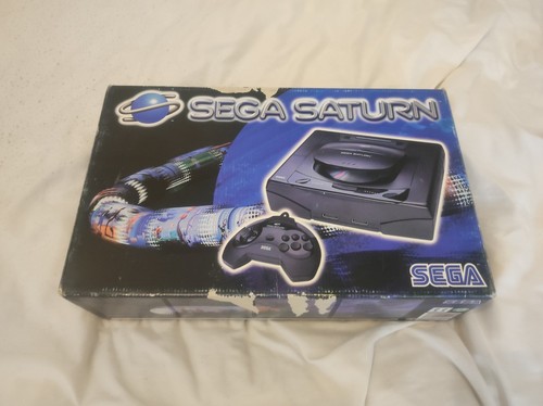 Sega saturn console - console, boxed