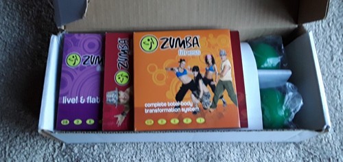 Zumba fitness dvd - exercise, kit