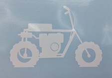 Mini Bike Vinyl Decal Sticker