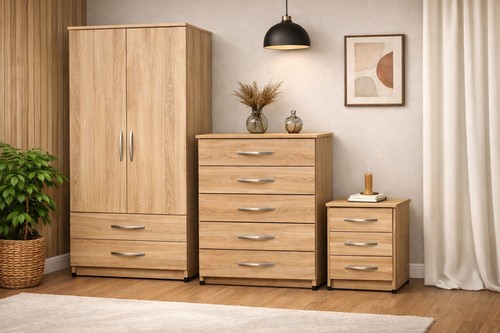 Ready assembled door oak - assembled,