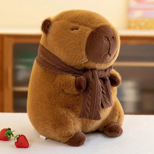 25cm capybara plush - toy,, cute