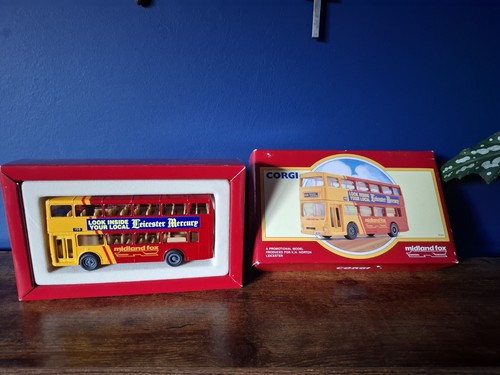 Vintage corgi bus model - corgi, mcw