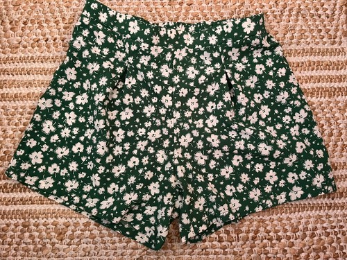 Girls green flower print - green, in