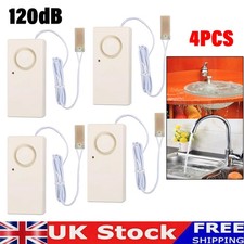 4x 120dB Water Leak Alarm