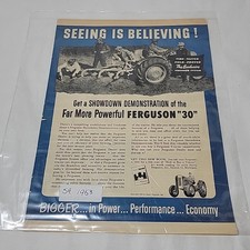 1950s Ferguson Tractor Print