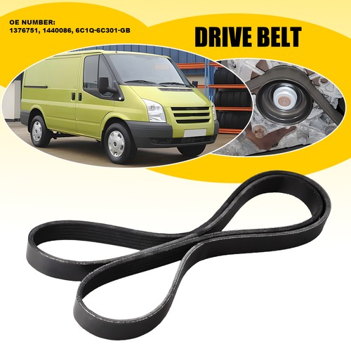 Ribbed drive fan belt - v-ribbed,