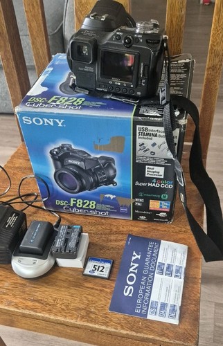 Sony cybershot dsc f828 - sony,
