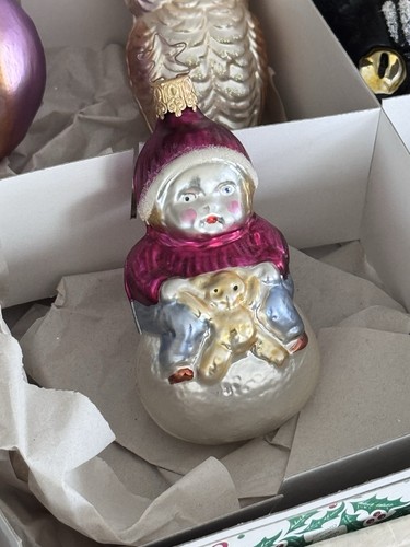 Antique baby boy snowball - antique,