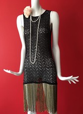 ZARA Black 1920s Flapper