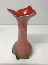 Vintage Art Glass Red, Green
