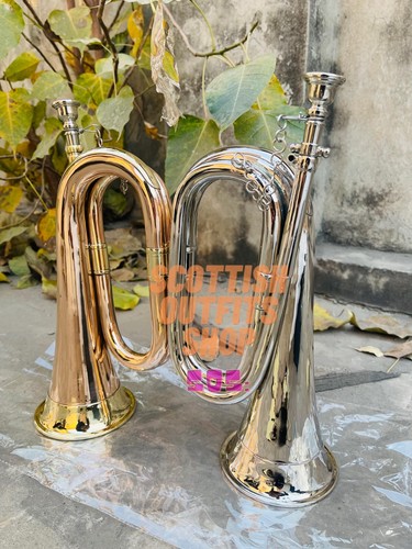 British army style bugle - british,
