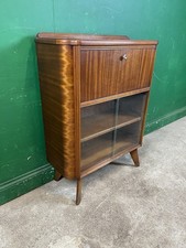 Vintage Retro Bureau Bookcase
