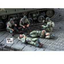 1/72 US Troops At Rest 5Pcs