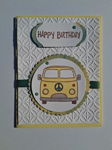Bus happy birthday vehicle - vw, "vehicle