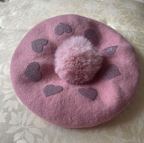 River island pink - girls, berets