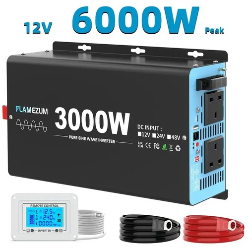 3000w 12v 240v - 240v, sine