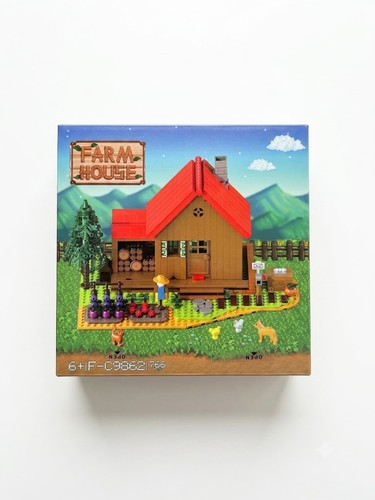 Farm house building block - building,