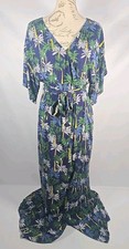COLLECTIF Blue Green Palm Tree
