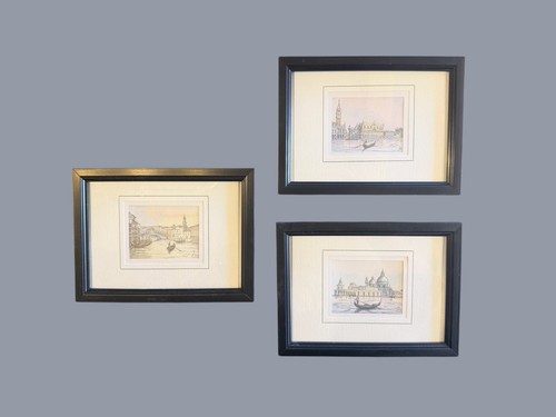 Vintage trio signed - of,