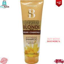 Creightons Sunshine Blonde Extra Moisturising Shampoo 250ml, With argan & chamom