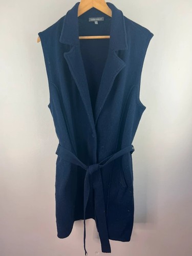 Laura ashley navy longline - ashley,