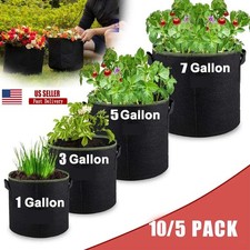5/10pack Plant Grow Bags